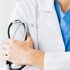 Doctor with a stethoscope